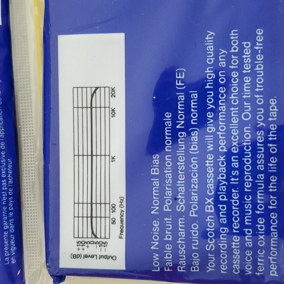 Lot of 8 SCOTCH BX Cassettes 90 min. blank NIP - Picture 5 of 5